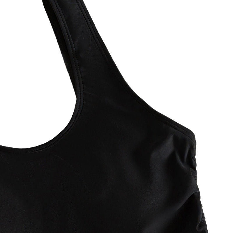 Damen Einteiliger Badeanzug mit Cut-Out-Design und hohem Beinausschnitt Drune