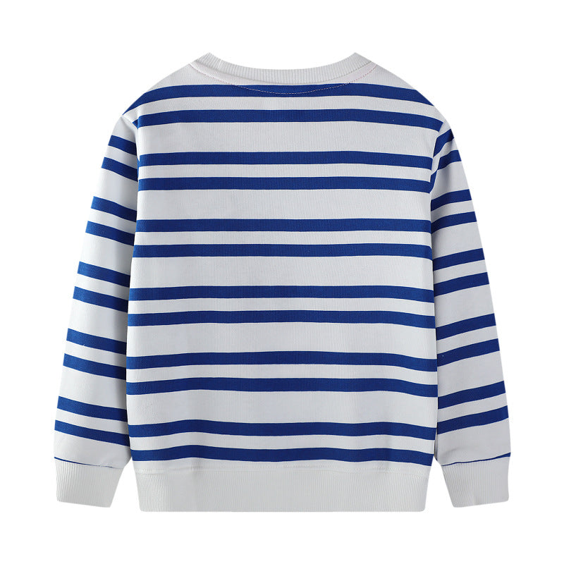 Jungen Sweatshirt mit buntem Tiermotiv Drune