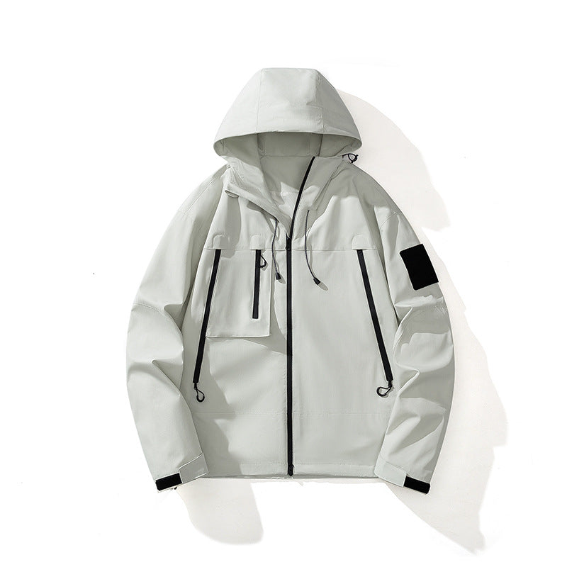 Herren technische Multifunktionsjacke mit praktischen Taschen Drune
