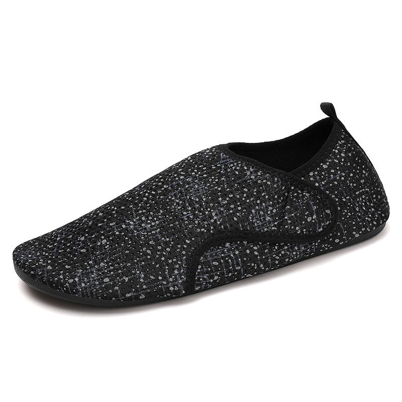 Damen nan nahtloser Strick-Slipper mit ultraflexibler Antirutschsohle Drune