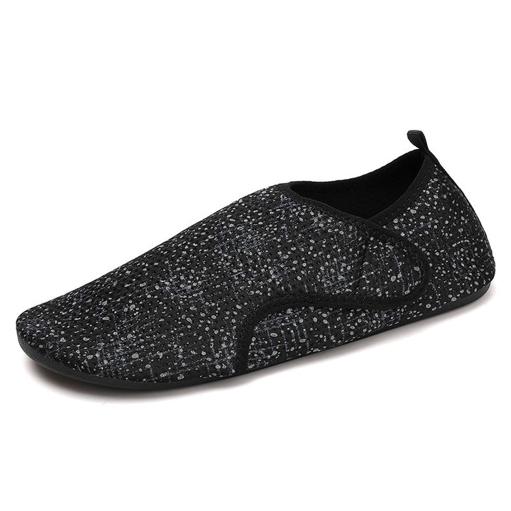 Damen nan nahtloser Strick-Slipper mit ultraflexibler Antirutschsohle Drune