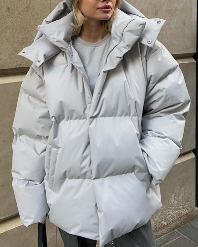 Drune | Schönheit Kapuze Lockere Baumwolljacke