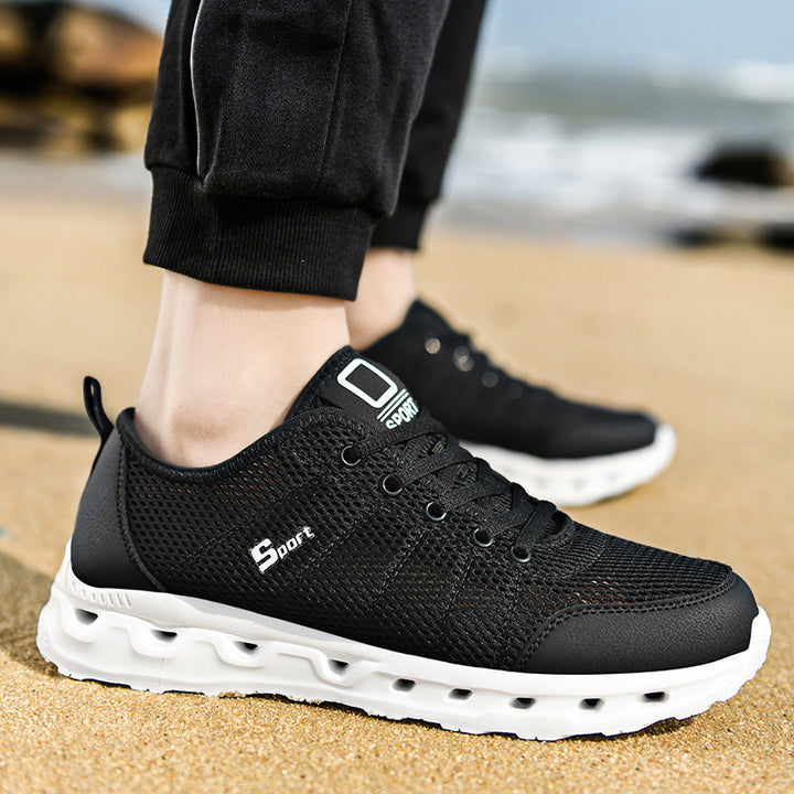 Unisex nan Schlupfsneaker im Chelsea-Stil mit elastischem Schaft, verdecktem Reißverschluss und stufenförmiger Komfortplattformsohle Drune
