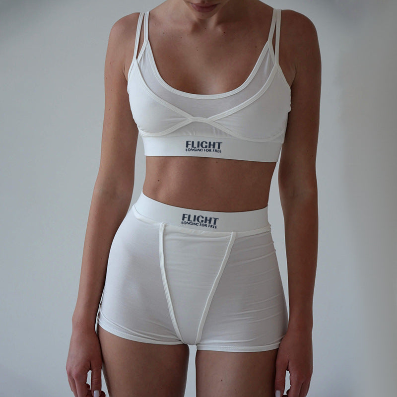 Damen Sportliches Unterwäsche-Set mit komfortablem Stretch und atmungsaktivem Material Drune