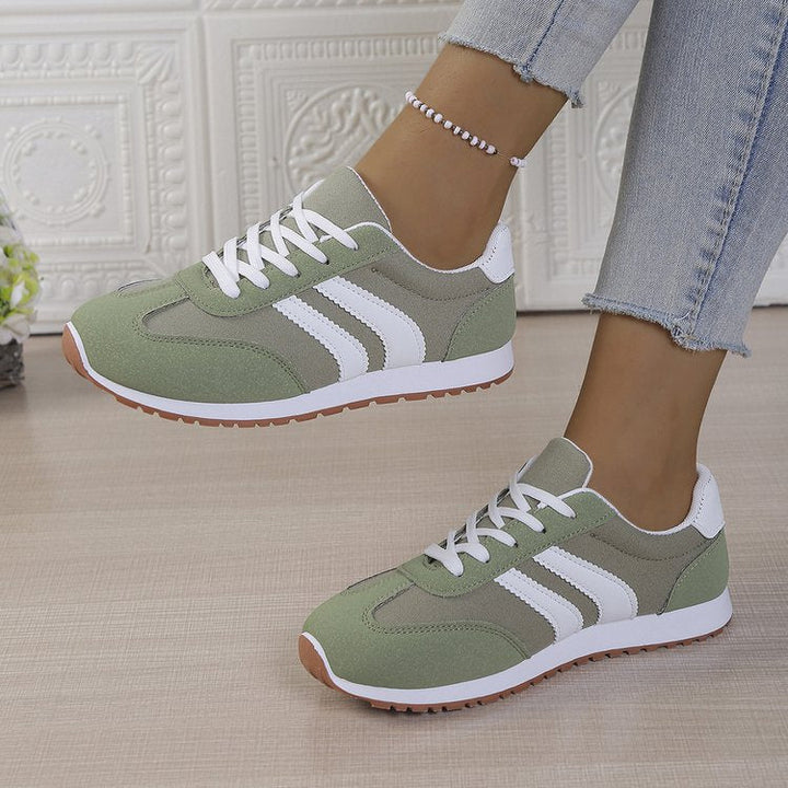 Damen Freizeitsneaker mit atmungsaktivem Obermaterial und rutschfester Sohle Drune