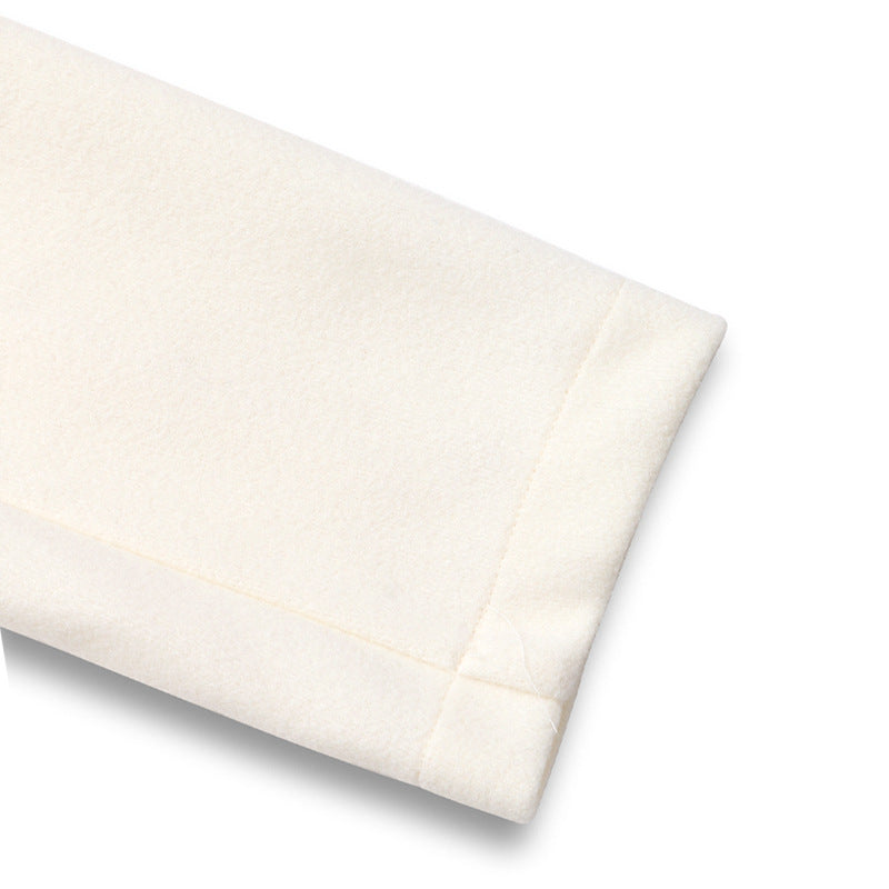 Damen modischer Wollmantel Drune