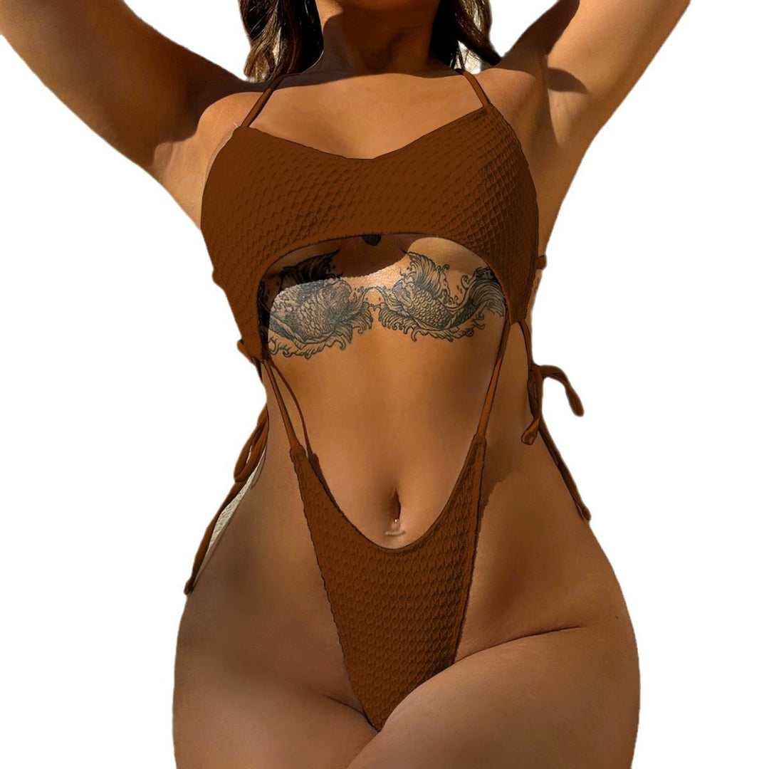 Damen innovativer Cut-Out-Badeanzug Drune