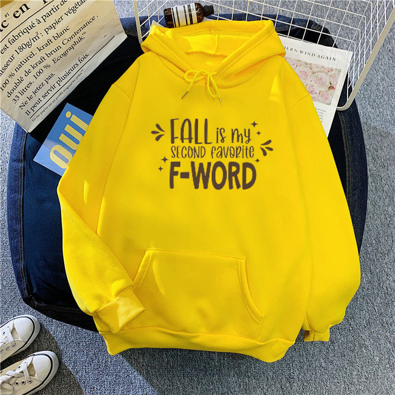 Damen Kapuzenpullover mit witzigem Spruch und lässigem Schnitt Drune