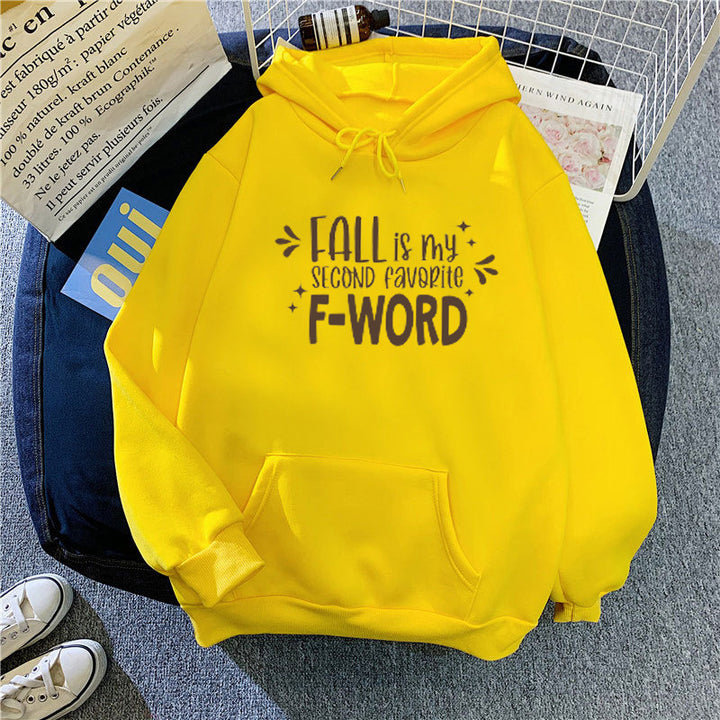 Damen Kapuzenpullover mit witzigem Spruch und lässigem Schnitt Drune
