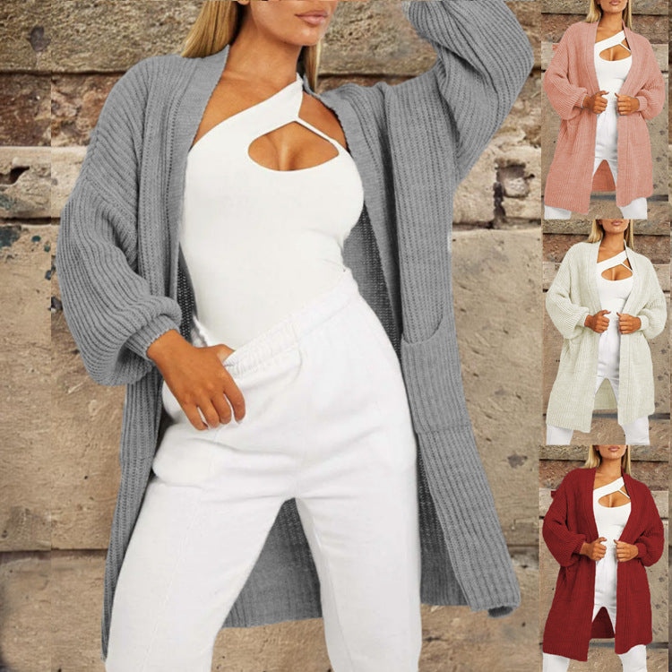 Damen Strickjacke mit einzigartiger Textur und lässigem Schnitt Drune