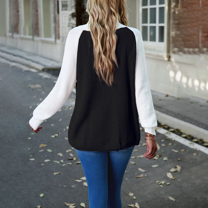 Drune | Elegante Strickjacke mit Hohem Kragen Acryl Bequem, Warm