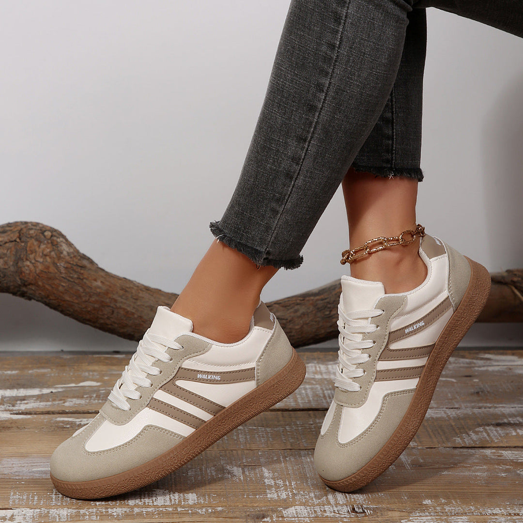Damen Sportliche Sneakers mit rutschfester Sohle und weichem Innenfutter Drune