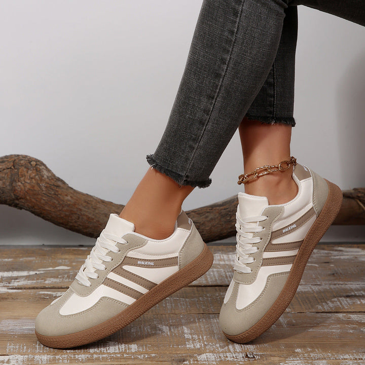 Damen Sportliche Sneakers mit rutschfester Sohle und weichem Innenfutter Drune