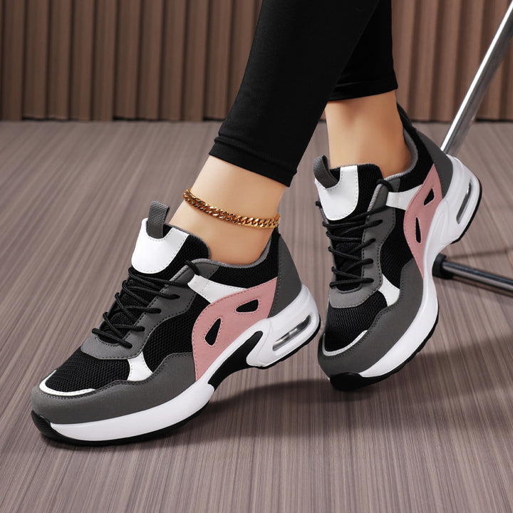 Damen nan urbaner Chunky-Sneaker mit integrierter Luftkammer, atmungsaktivem Mesh und stabilisierender Fersenkappe Drune