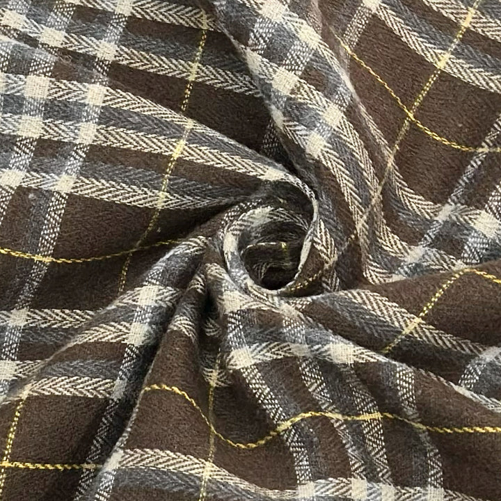 Damen Flanell-Hemdjacke mit zwei Brusttaschen und lässigem Schnitt Drune