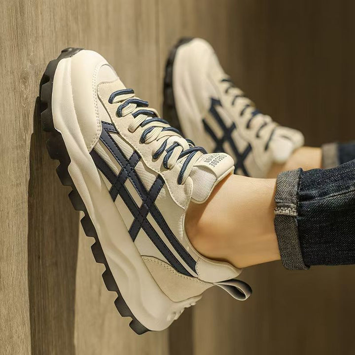 Damen komfortable Sport Sneakers mit rutschfester Sohle und atmungsaktivem Obermaterial Drune