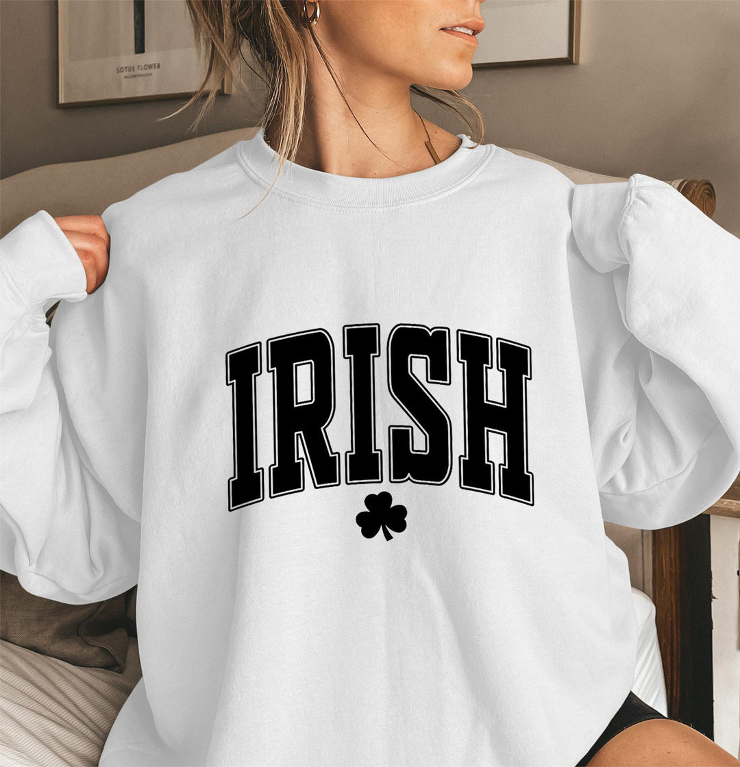 Damen Sweatshirt mit aktuellen irischen Design-Highlights Drune