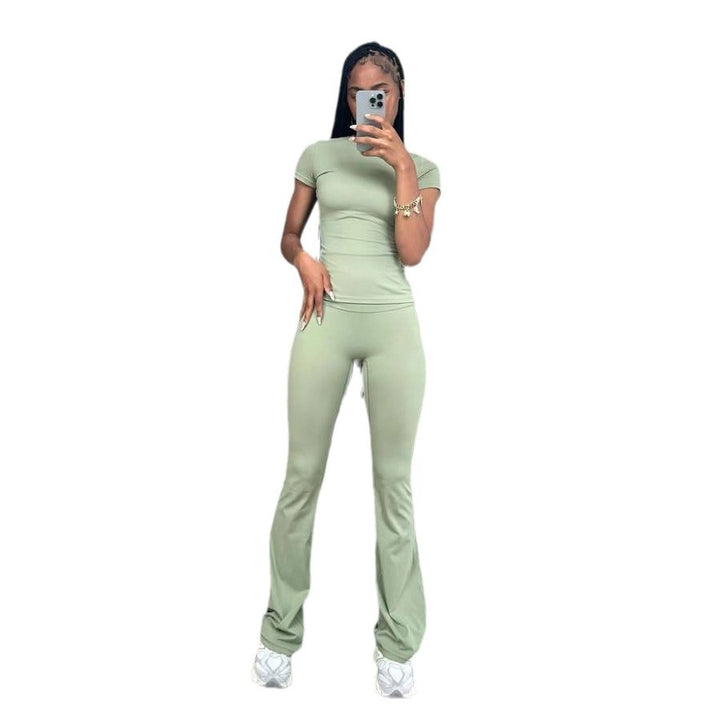 Damen Sportliches Yoga-Outfit Drune