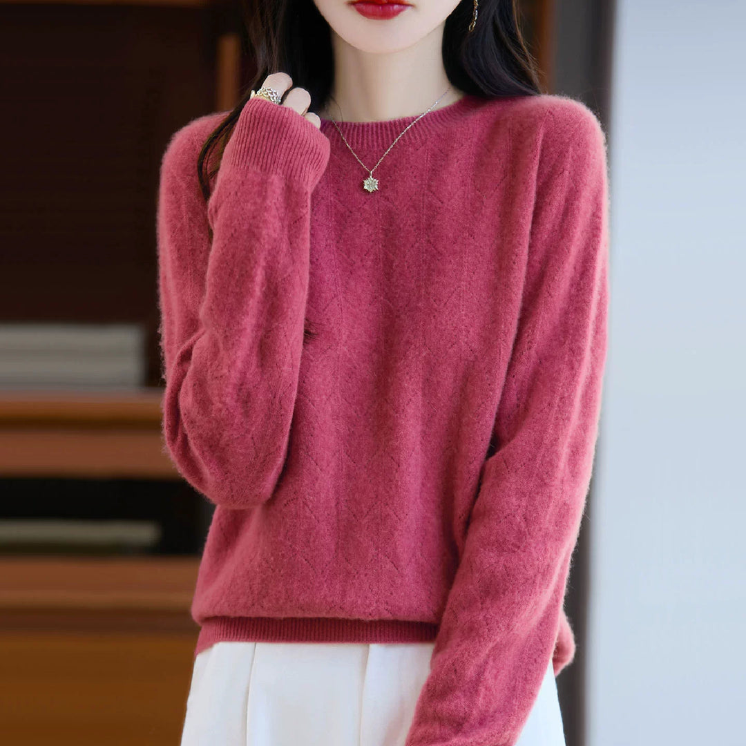 Drune | Kaschmir Pullover Damen Elegantes Strickdesign, Soft & Warm
