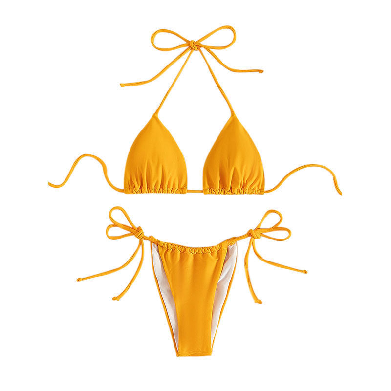 Damen Triangel-Bikini mit verstellbaren Bändern Drune 1779792009