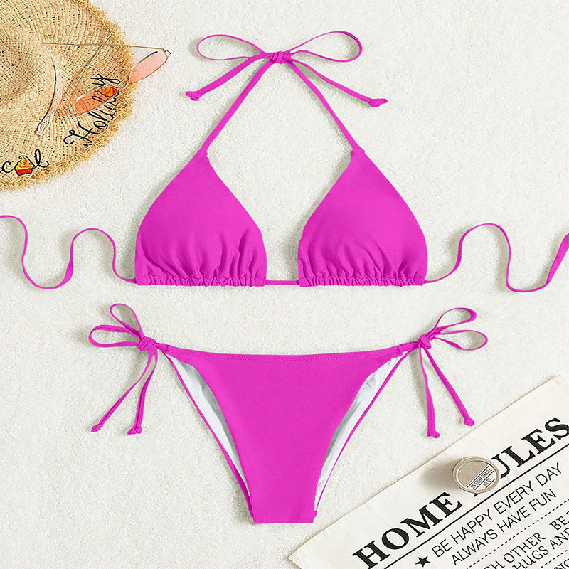 Damen Dreieck-Bikini mit verstellbaren Trägern Drune