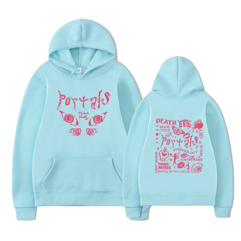 Damen Kapuzenpullover mit kreativem Motiv und bequemer Passform Drune