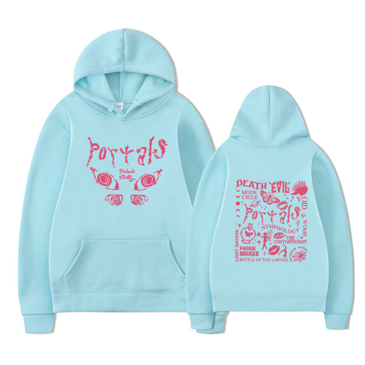Damen Kapuzenpullover mit kreativem Motiv und bequemer Passform Drune