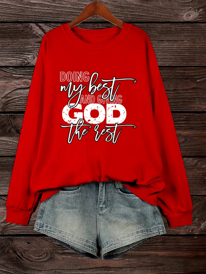 Damen Sweater mit persönlichem Motiv Drune