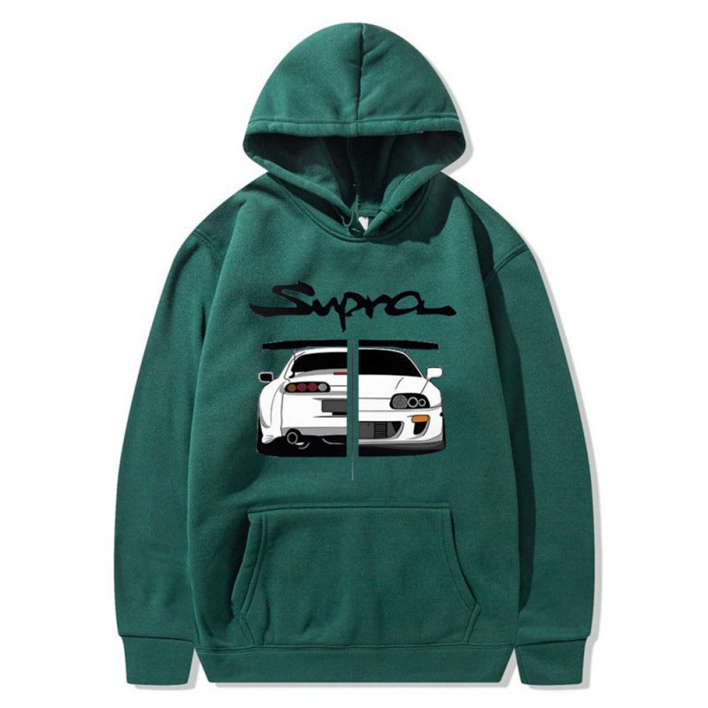 Damen Kapuzenpullover mit einzigartigem Design und bequemen Kängurutaschen Drune
