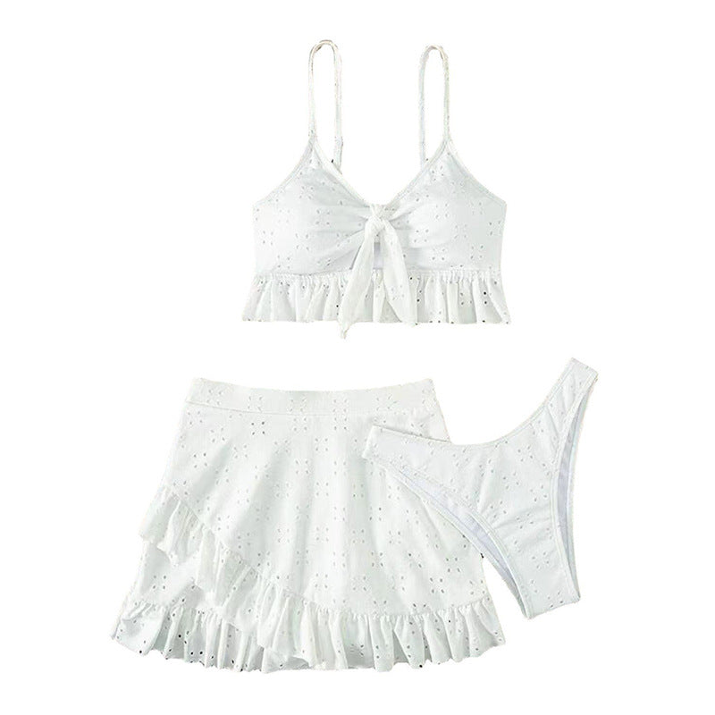 Damen Cropped Oberteil und Minirock Set Drune