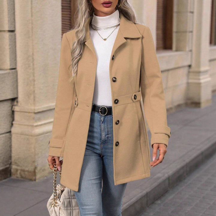 Damen elegante und bequeme Longjacke Drune