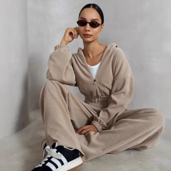 Damen Sportliche Kurzjacke mit hohem Kragen Drune
