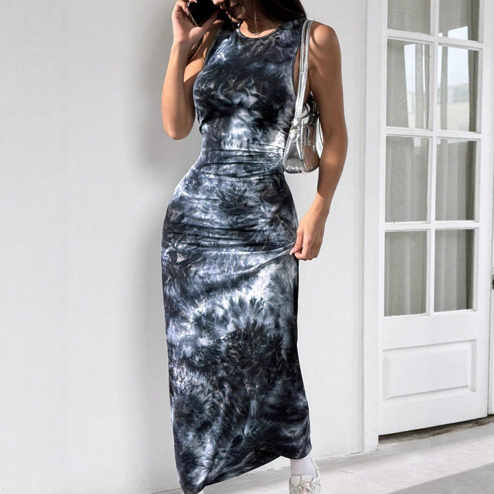 Damen Maxikleid Drune