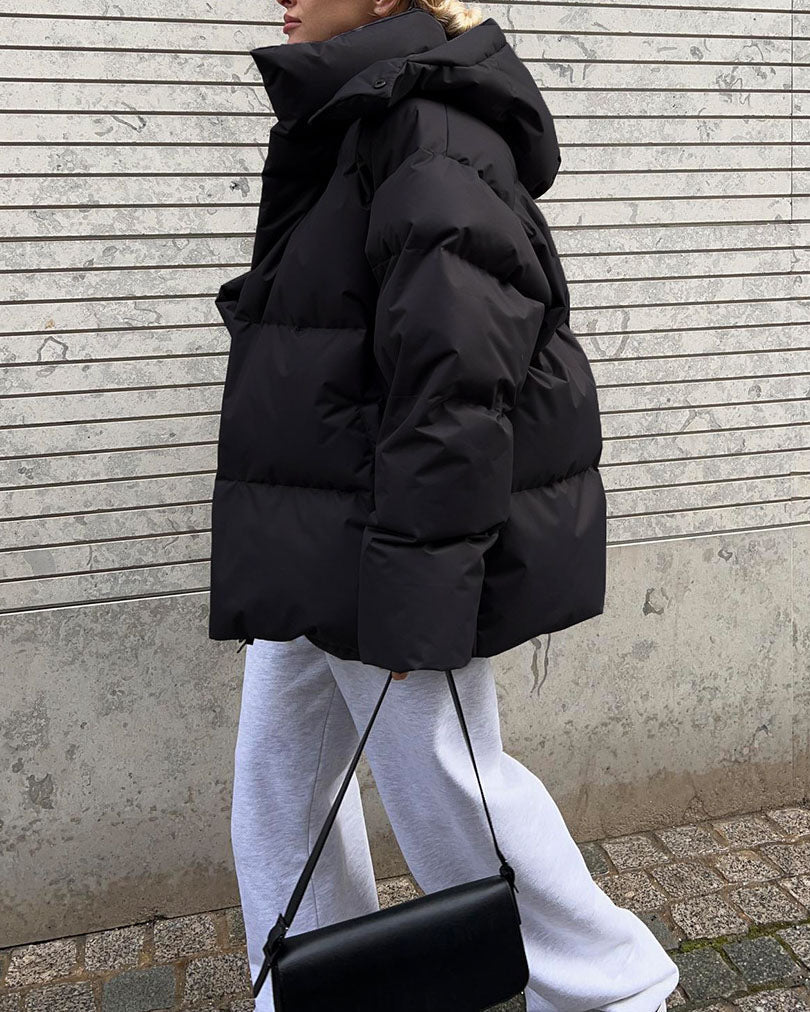 Drune | Schönheit Kapuze Lockere Baumwolljacke