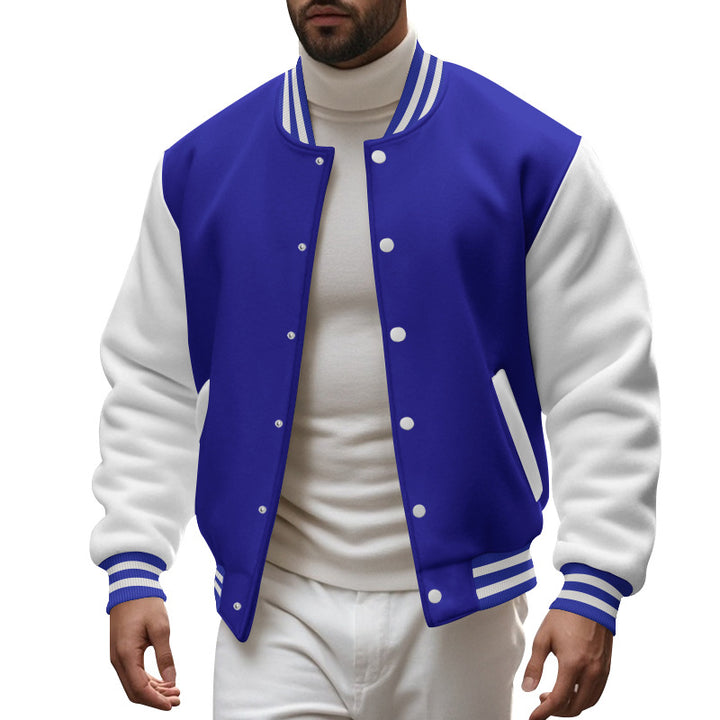 Herren Sportliche Collegejacke Drune