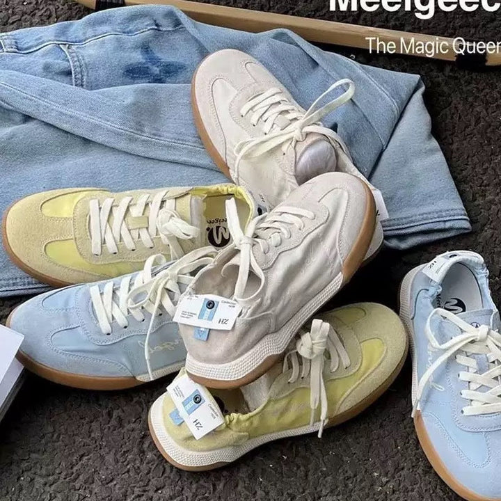 Damen Sportliche Sneakers mit weichem Futter und dämpfender Sohle Drune