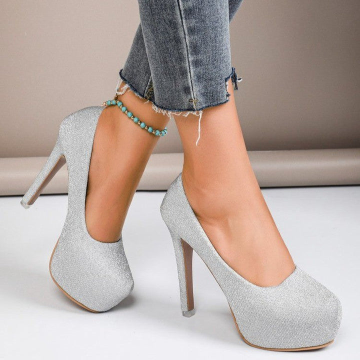 Damen Glitzernde High Heels Drune