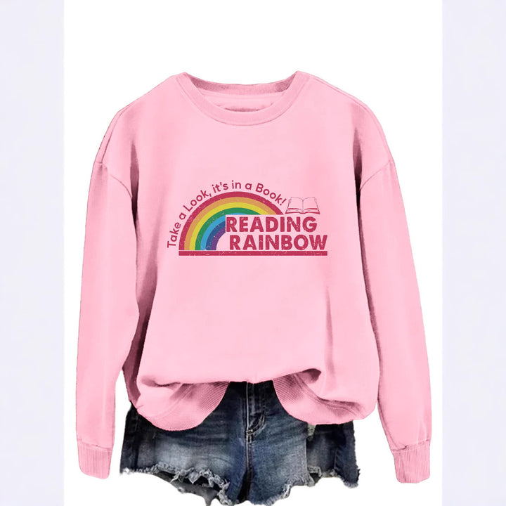 Damen lässiger Sweatshirt mit einzigartigem Druck Drune