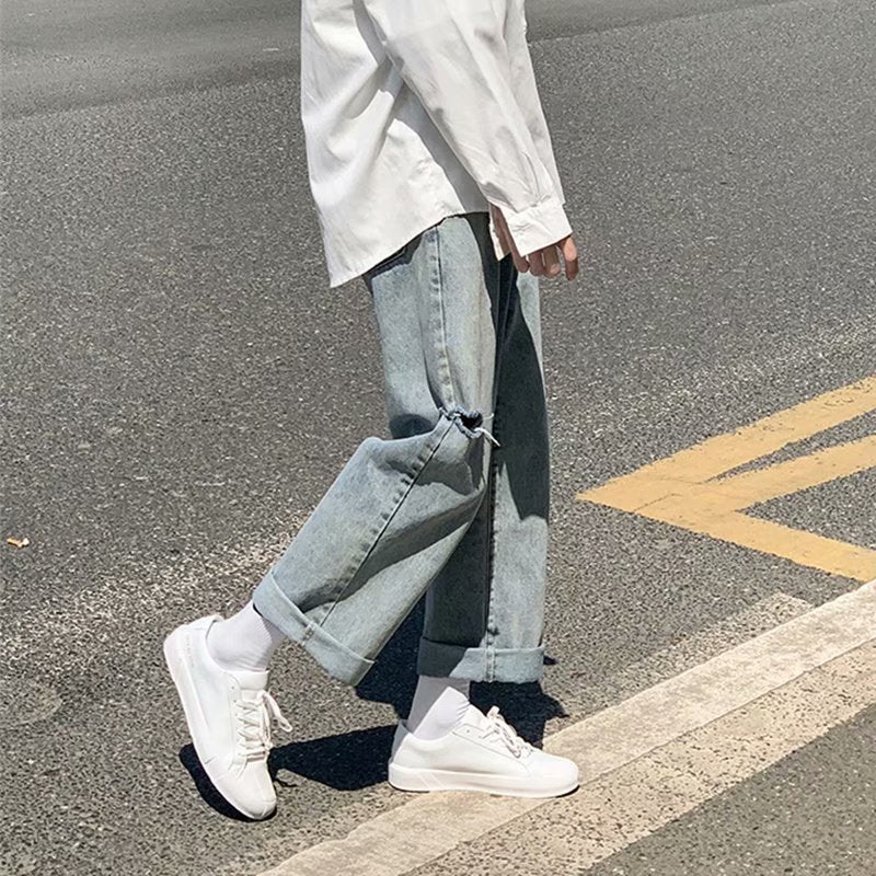 Damen lockere Jeans Drune