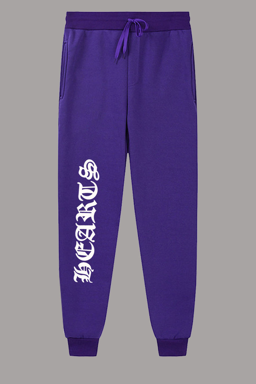 Damen bequeme Sweatpants mit seitlichem Schriftzug Drune