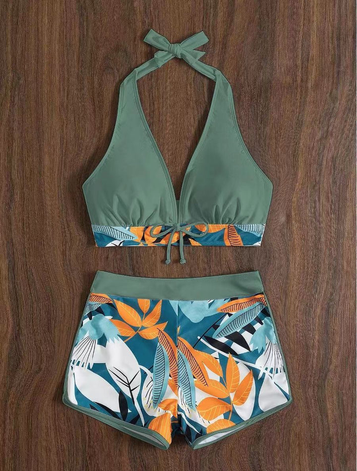 Damen Bikinibrief mit elegantem Sport-Bra Drune