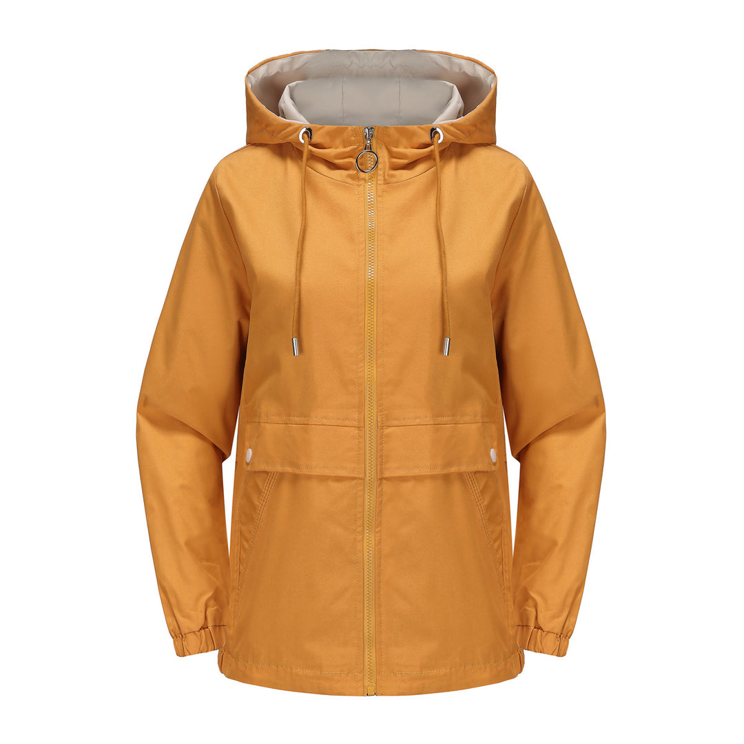 Damen modische Freizeitjacke mit verstellbarem Bund Drune