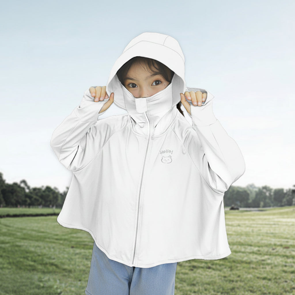 Damen UV-Schutzjacke mit Kapuze und atmungsaktivem Design Drune