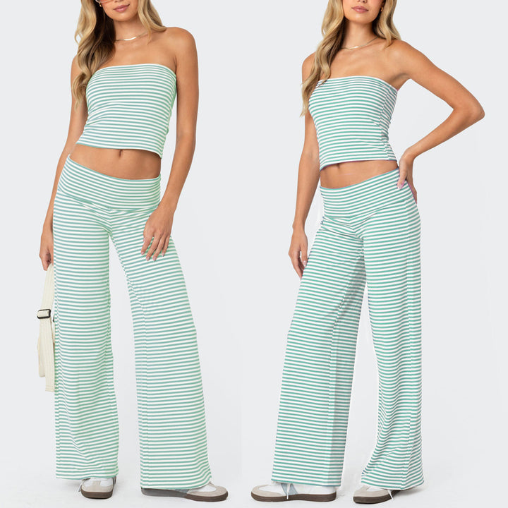 Damen Lounge-Set aus weichem Baumwollmix Drune