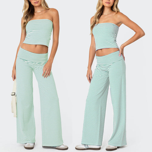 Damen Lounge-Set aus weichem Baumwollmix Drune