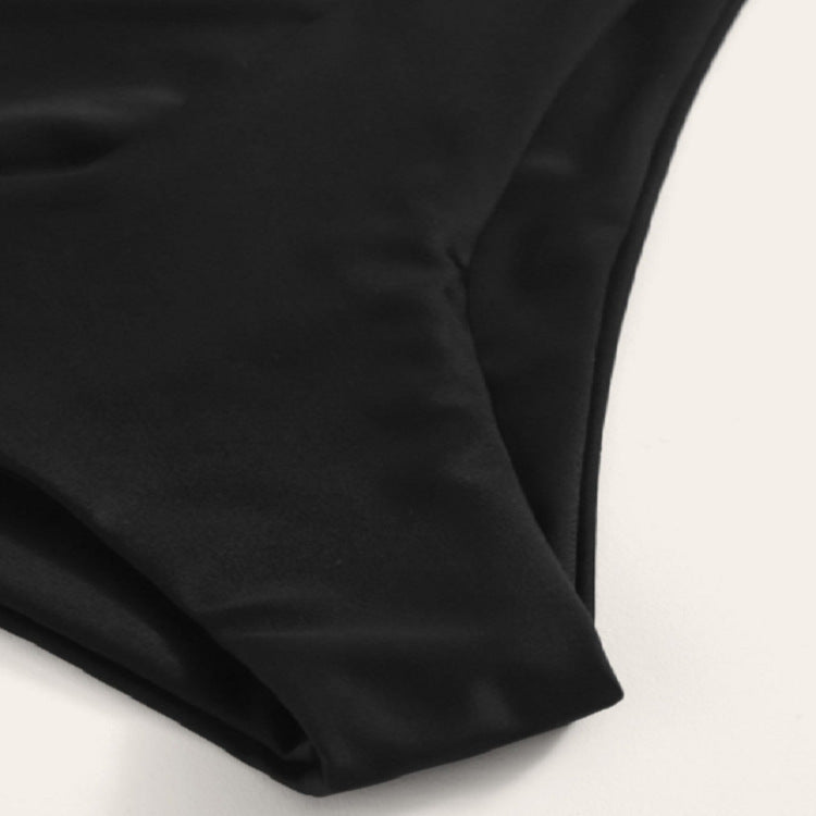 Damen Hochtaillierter Bikiniunterteil Drune