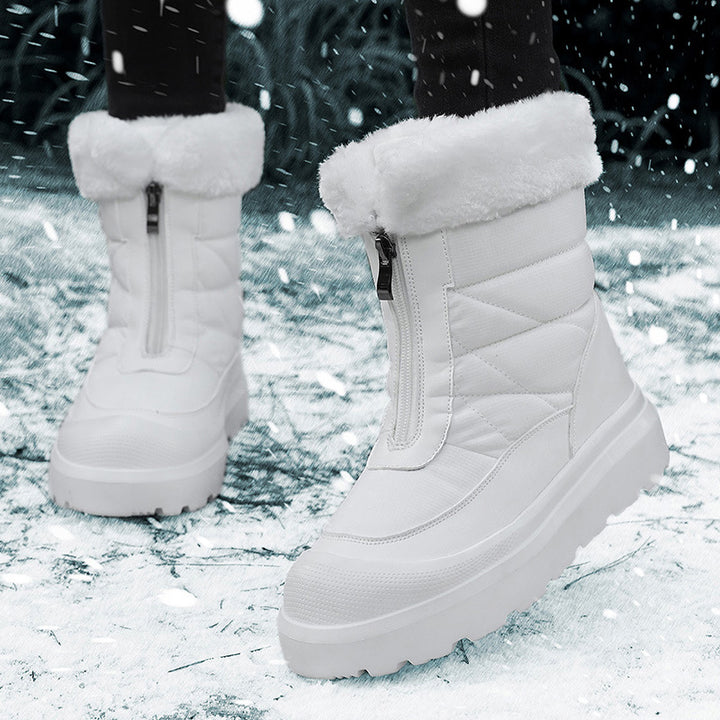 Damen Thermo-Winterstiefel mit wasserabweisender Beschichtung und kuscheligem Warmfutter Drune
