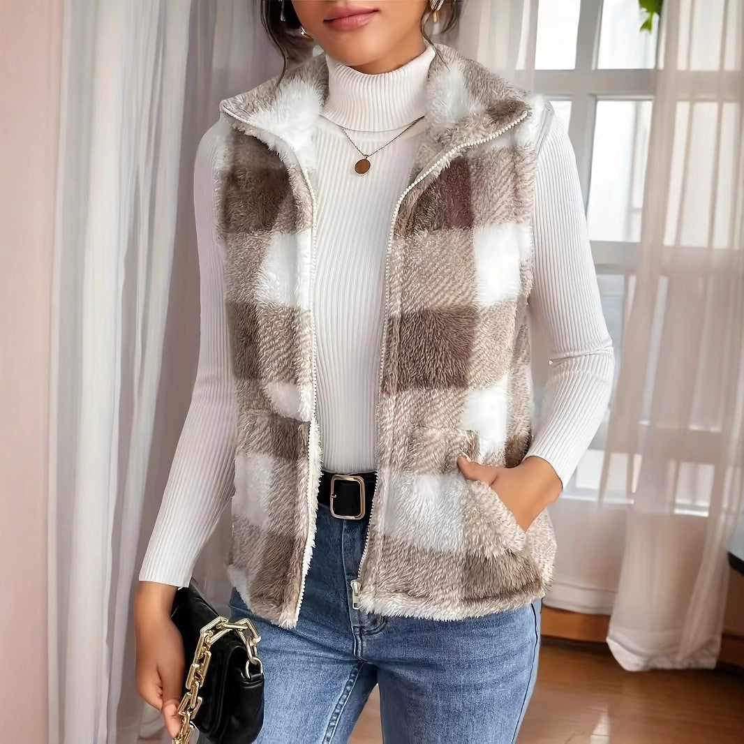 Damen Fleece-Weste Drune