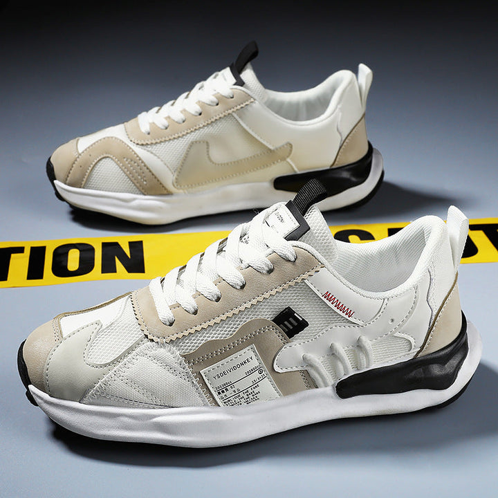 Damen sportliche Sneakers mit atmungsaktivem Obermaterial und flexiblem Design Drune