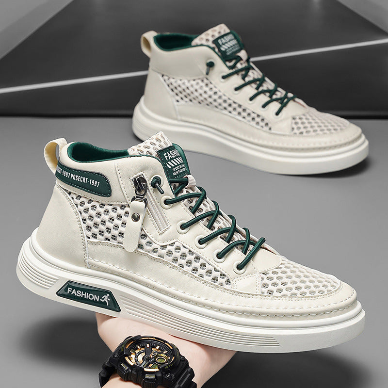 Damen Atmungsaktive High-Top Sneakers Drune
